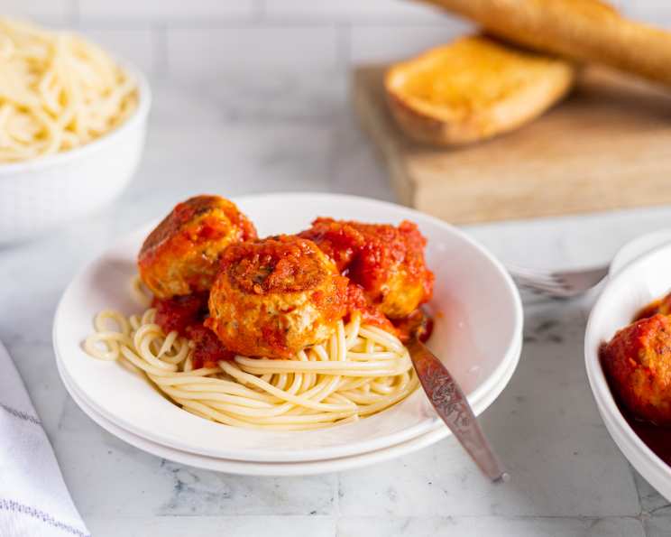 Chicken Meatballs For Spaghetti and Meatballs Recipe